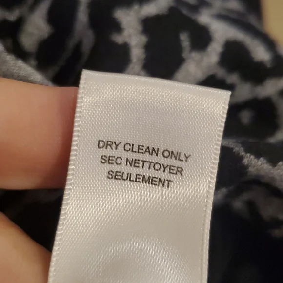Rebecca Taylor Convertible Black Gray Leopard Print Peplum Knit Blazer Size 8 - Picture 11 of 11